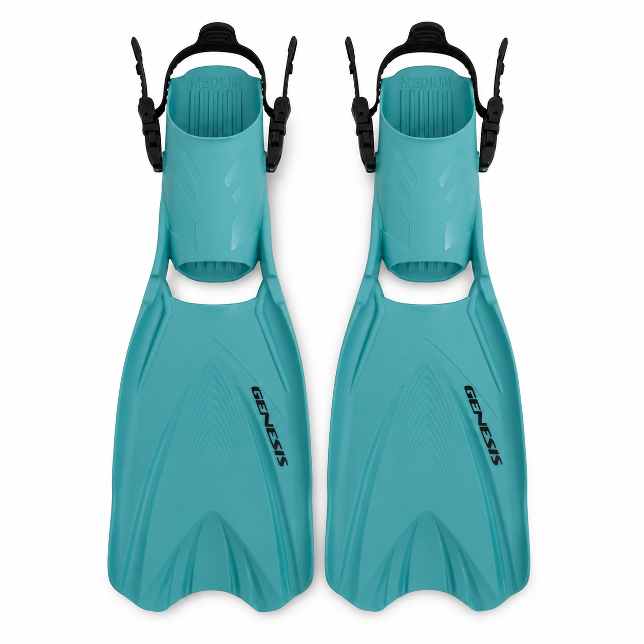 Genesis Icon Open Heel Fins - Tiffany Pair