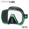 Tusa Freedom HD Super Wide Field of View Mask Scuba Diving Snorkeling