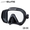 Tusa Freedom Elite Mask Wide Field of View for Scuba Diving Snorkeling