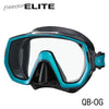 Tusa Freedom Elite Mask Wide Field of View for Scuba Diving Snorkeling