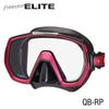 Tusa Freedom Elite Mask Wide Field of View for Scuba Diving Snorkeling