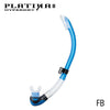 Tusa Platina II Snorkel with HyperDry and Crystal Silicone Flex Neck and High-FLow Purge