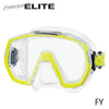 Tusa Freedom Elite Mask Wide Field of View for Scuba Diving Snorkeling