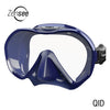 Tusa ZenSee Single Lens Scuba Diving Mask Frameless with Panoramic View