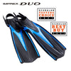 Tusa Imprex Duo Open Heel Fins for Scuba Diving and Snorkeling