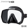 Tusa Freedom HD Super Wide Field of View Mask Scuba Diving Snorkeling