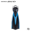 Tusa Imprex Duo Open Heel Fins for Scuba Diving and Snorkeling