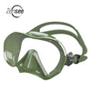 Tusa ZenSee Single Lens Scuba Diving Mask Frameless with Panoramic View