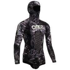 OMER 5mm Mens Blackstone 2-Piece Freediving Wetsuit
