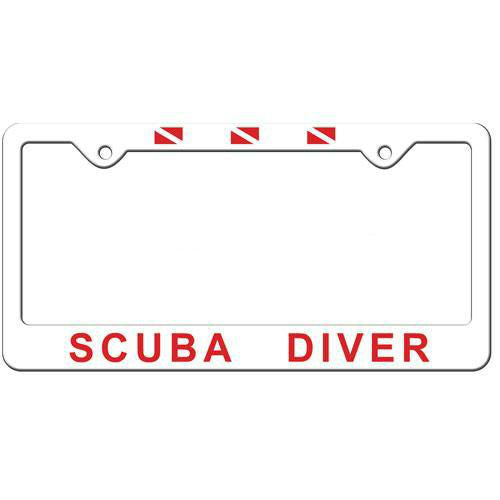 Trident Scuba License Plate Frames