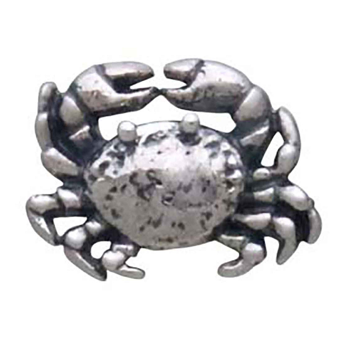 Tiny Crab Ear Studs Sterling Silver Earrings