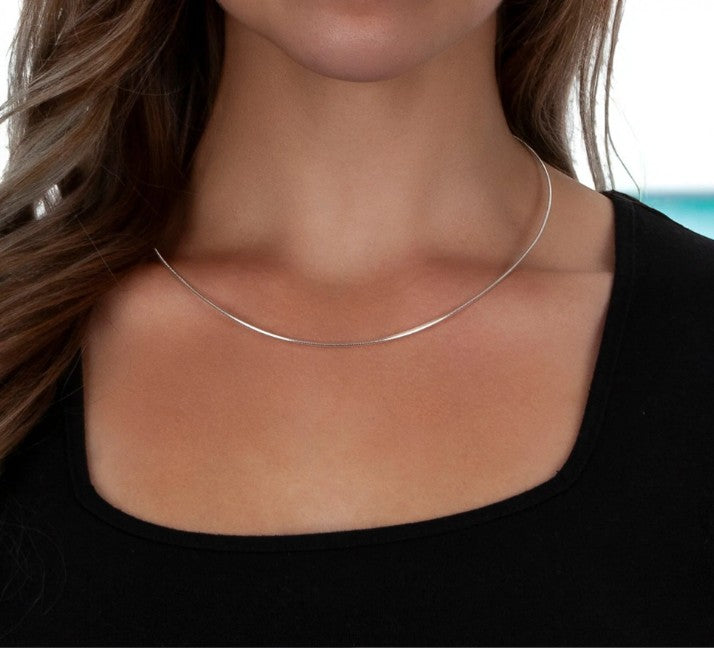 Big Blue Gifts 1.6mm Omega Chain