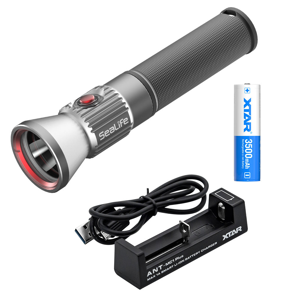 SeaLife Sea Dragon Mini 1600S Rechargeable Dive Light Power Kit