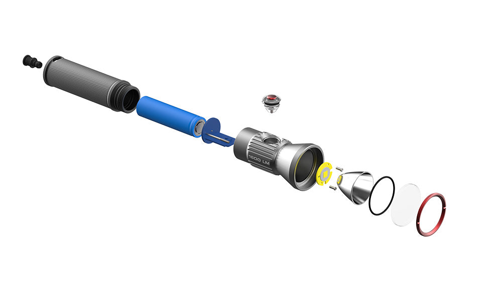 SeaLife Sea Dragon Mini 1600S Rechargeable Dive Light Power Kit