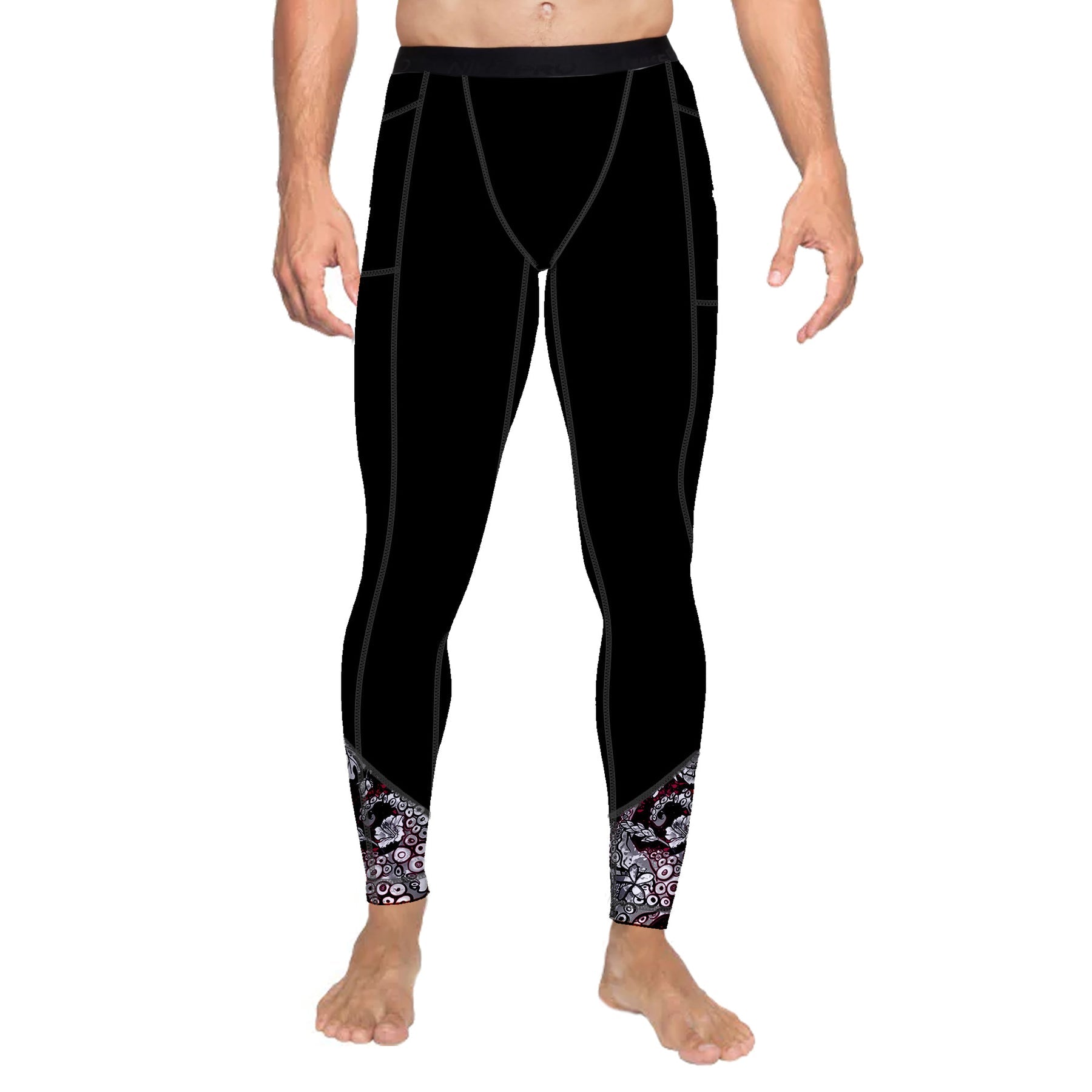 Spacefish Army Mens Octopower Leggings
