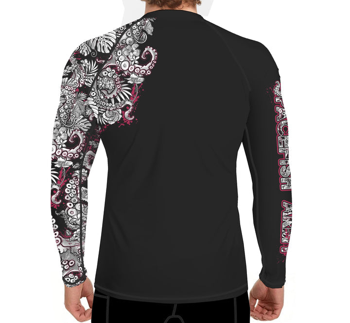 Spacefish Army Mens Octopower Rashguard
