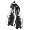 Oceanic Manta Ray Open Heel Scuba Diving Fins with Spring Straps