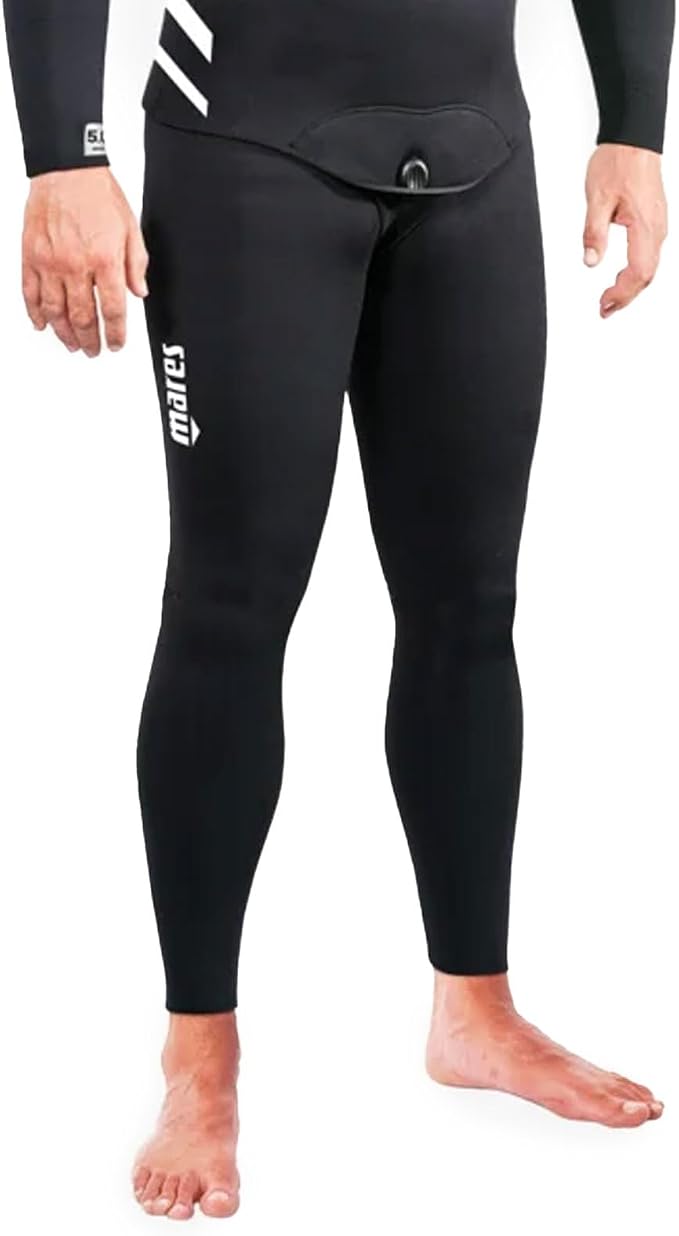 Mares Men's Apnea Instinct 50 5mm open cell freediving pants in black