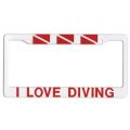 Trident Scuba License Plate Frames