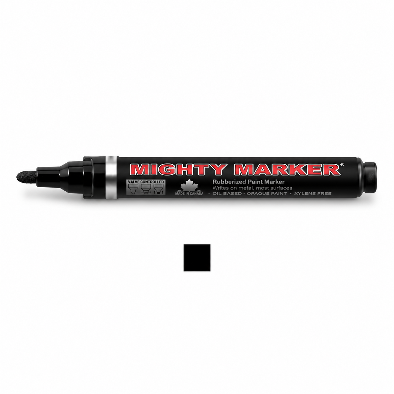 Black Mighty Marker valve-controlled paint marker