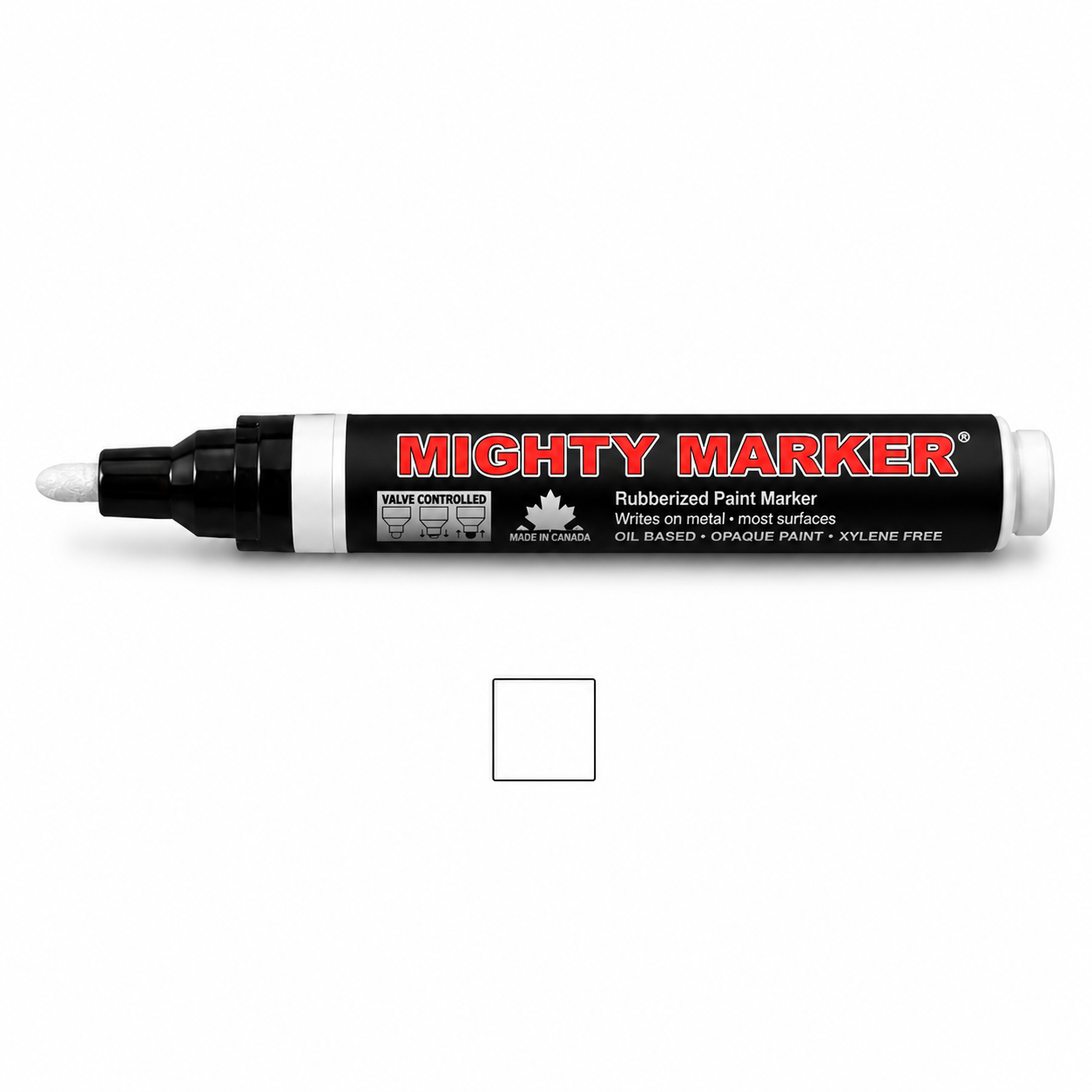 White Mighty Marker valve-controlled paint marker