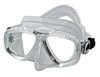 Quality 2 Lens Double Edge Silicone Skirt Mask for Scuba and Snorkeling Activities Prescription Lens Available