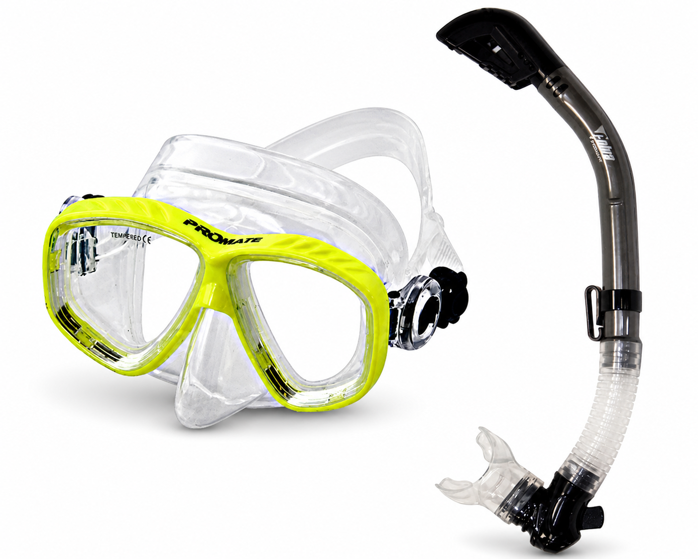 Promate Sea Sender & Cobra Dry Mask & Snorkel Set
