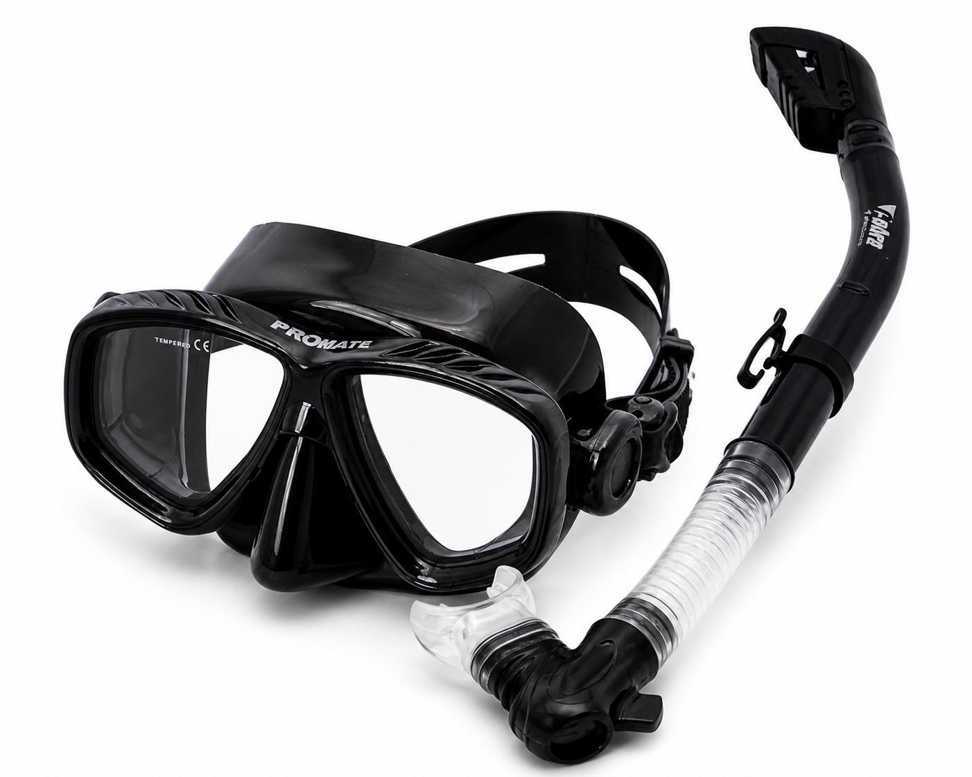 goggles and snorkel Promate Sea Sender & Cobra Dry Mask & Snorkel Set