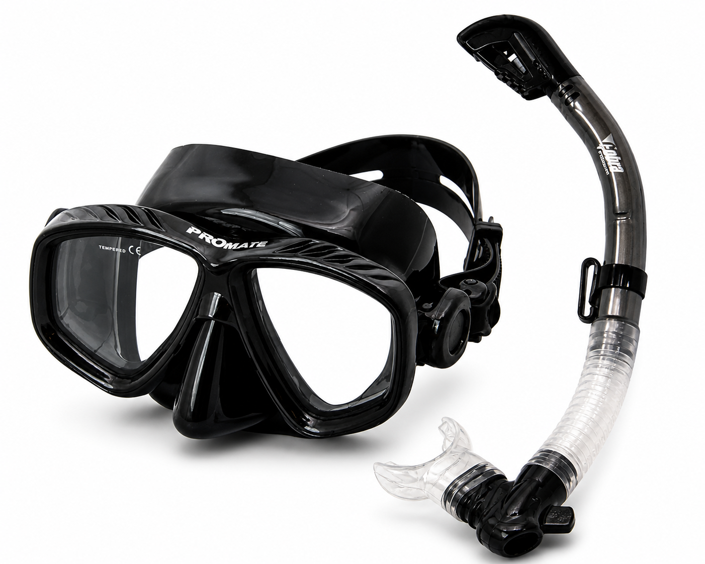 Promate Sea Sender & Cobra Dry Mask & Snorkel Set