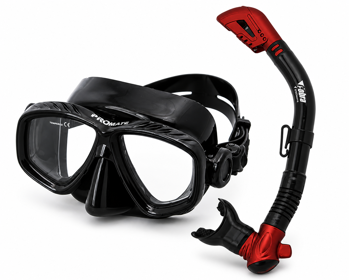 Promate Sea Sender & Cobra Dry Mask & Snorkel Set