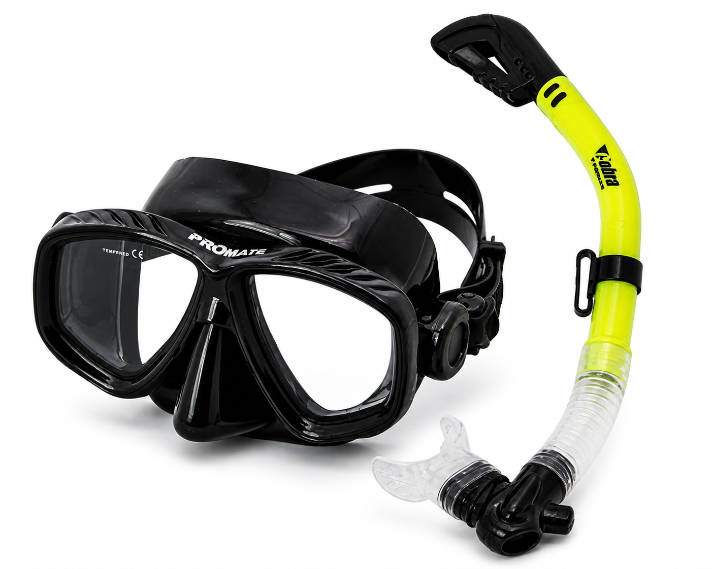 Promate Sea Sender & Cobra Dry Mask & Snorkel Set