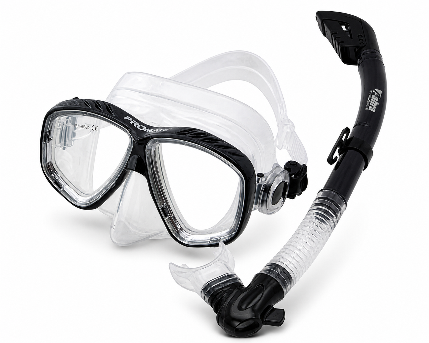 Promate Sea Sender & Cobra Dry Mask & Snorkel Set