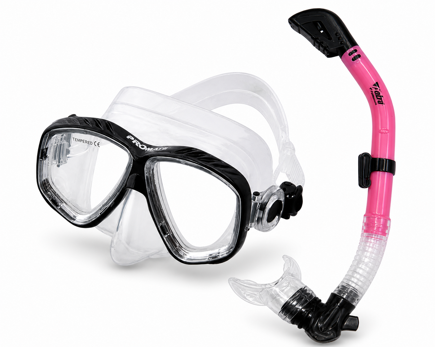 Promate Sea Sender & Cobra Dry Mask & Snorkel Set
