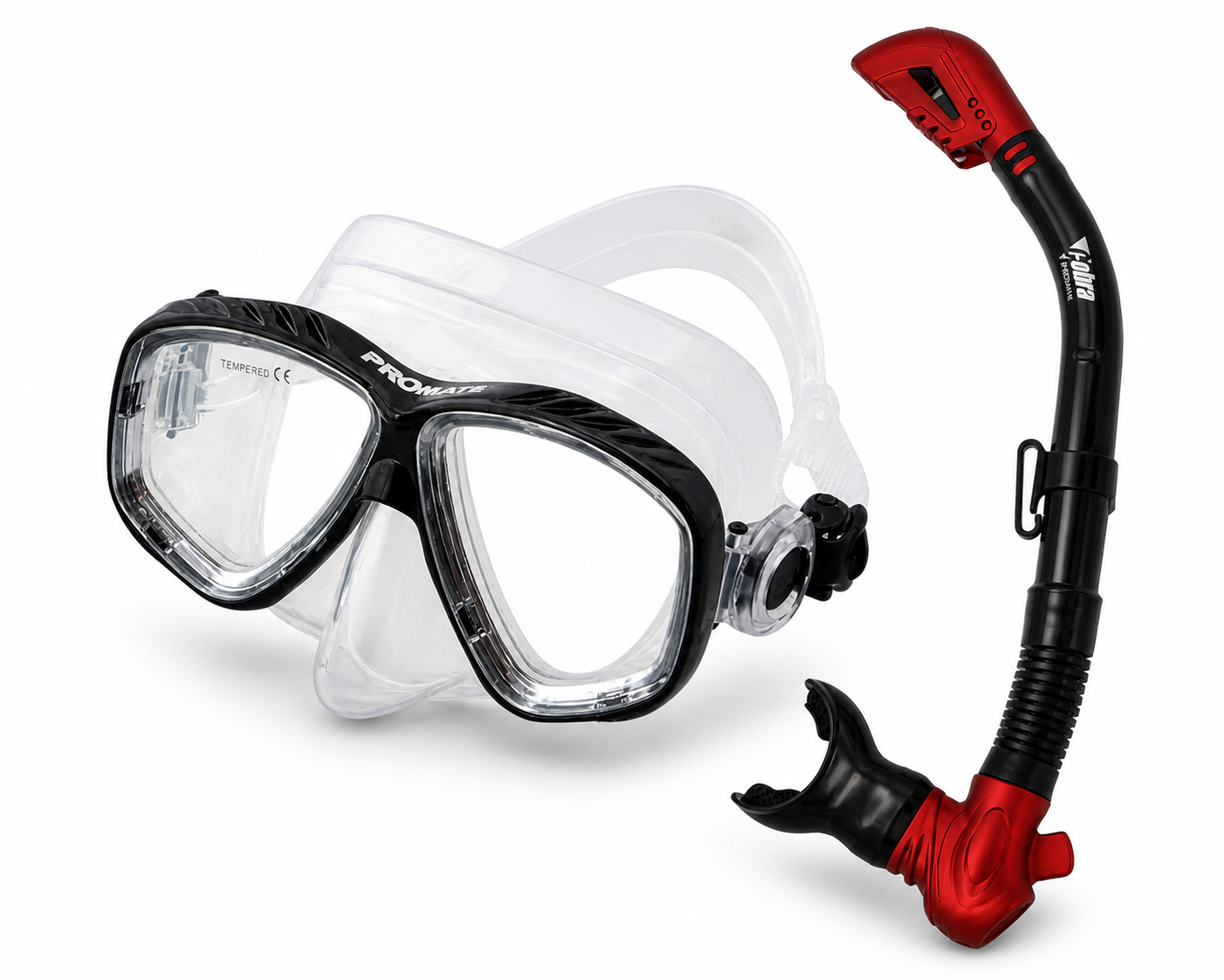 Promate Sea Sender & Cobra Dry Mask & Snorkel Set