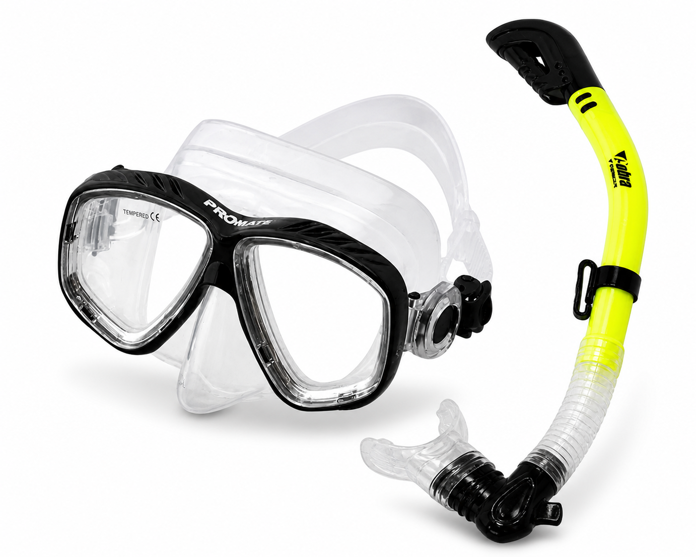 Promate Sea Sender & Cobra Dry Mask & Snorkel Set