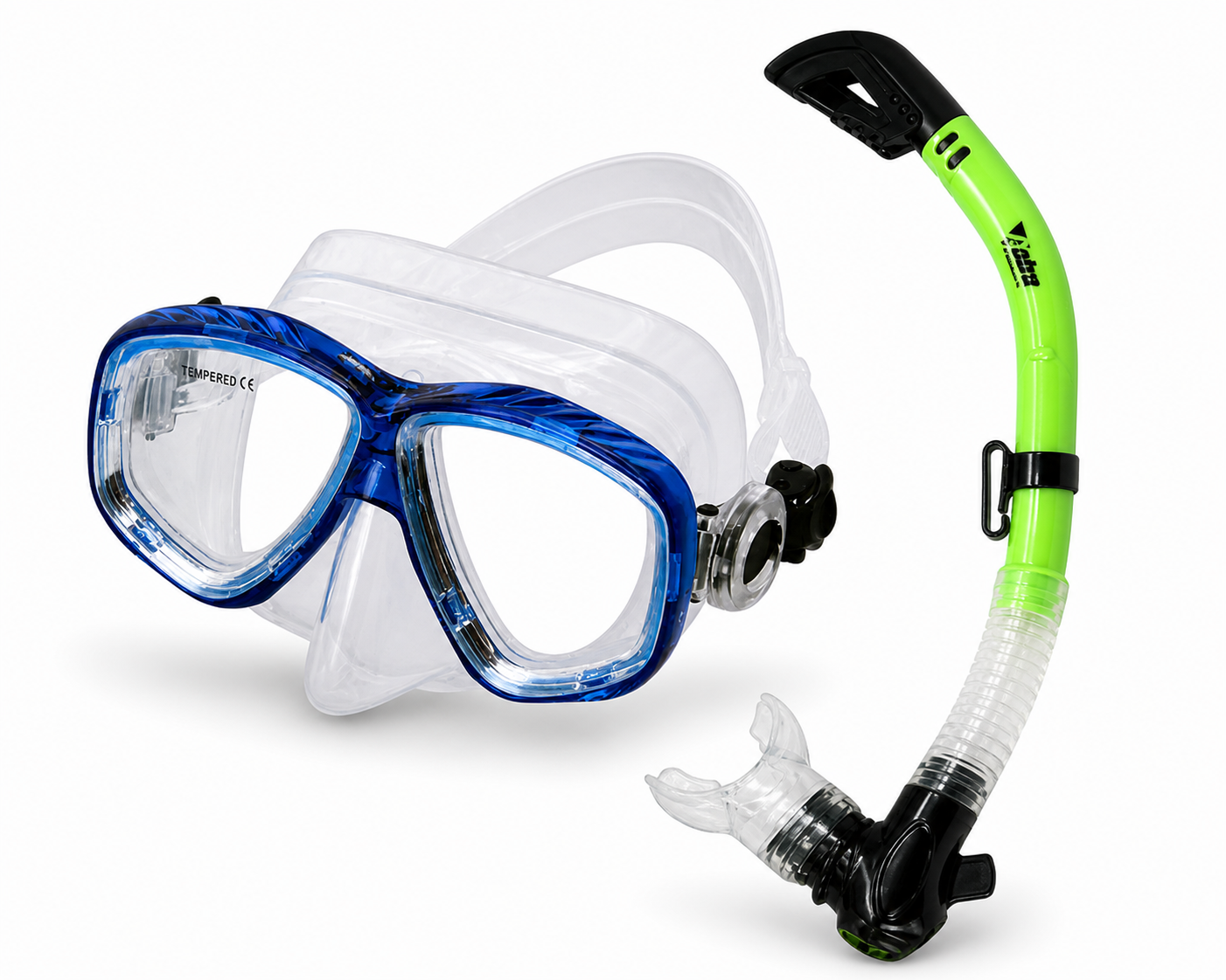 Promate Sea Sender & Cobra Dry Mask & Snorkel Set