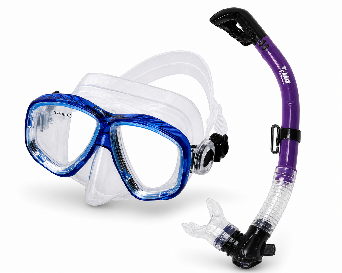 Promate Sea Sender & Cobra Dry Mask & Snorkel Set