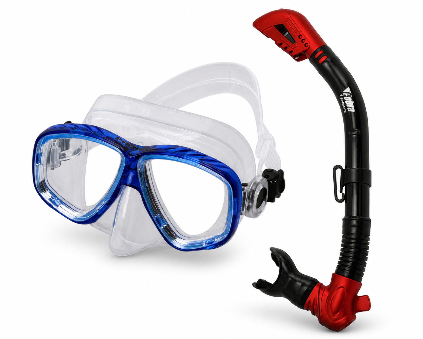Promate Sea Sender & Cobra Dry Mask & Snorkel Set