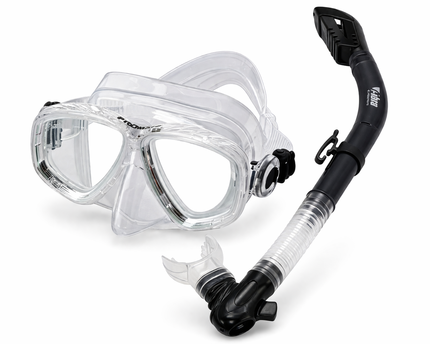Promate Sea Sender & Cobra Dry Mask & Snorkel Set