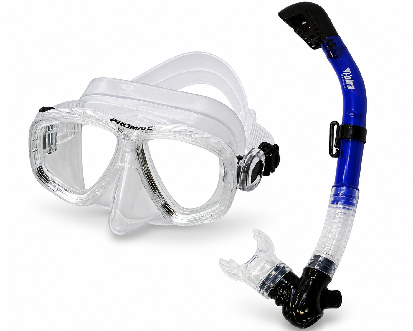 Promate Sea Sender & Cobra Dry Mask & Snorkel Set