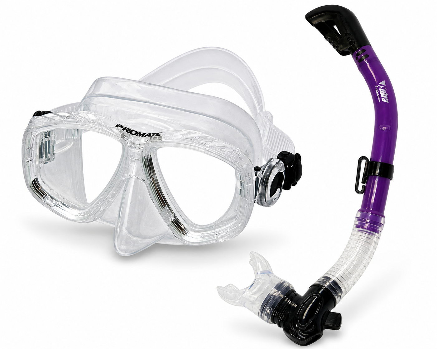 Promate Sea Sender & Cobra Dry Mask & Snorkel Set