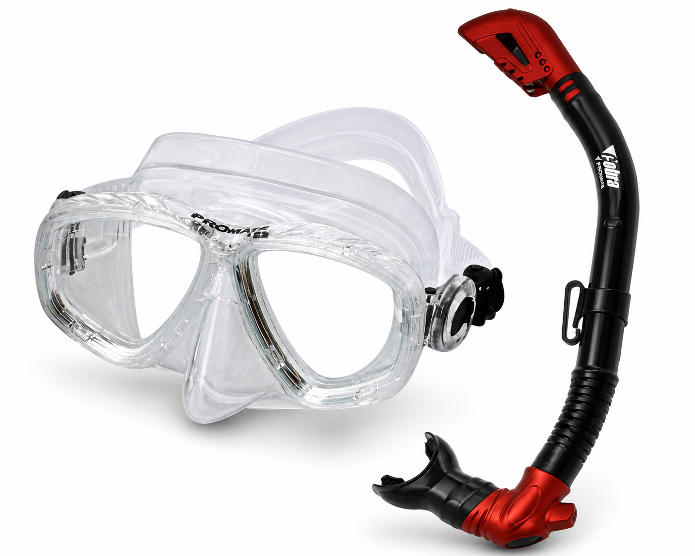 Promate Sea Sender & Cobra Dry Mask & Snorkel Set