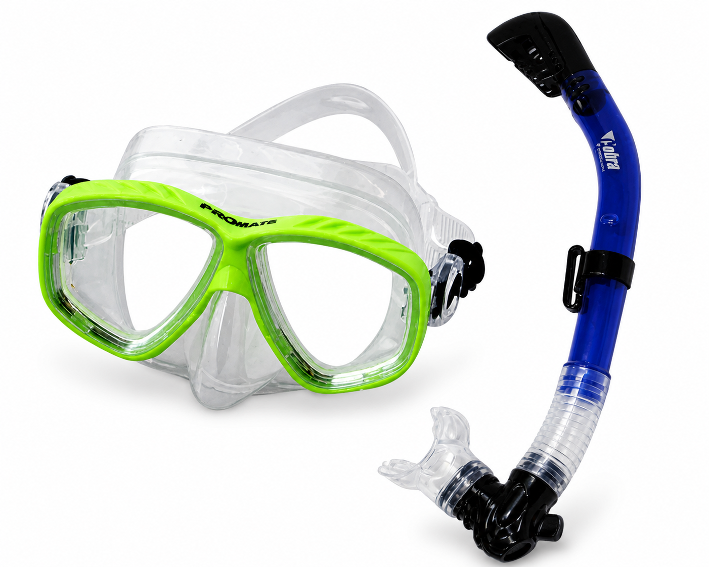 Promate Sea Sender & Cobra Dry Mask & Snorkel Set