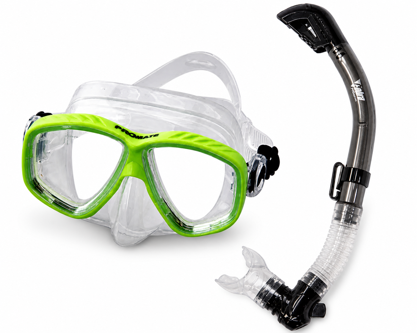 Promate Sea Sender & Cobra Dry Mask & Snorkel Set