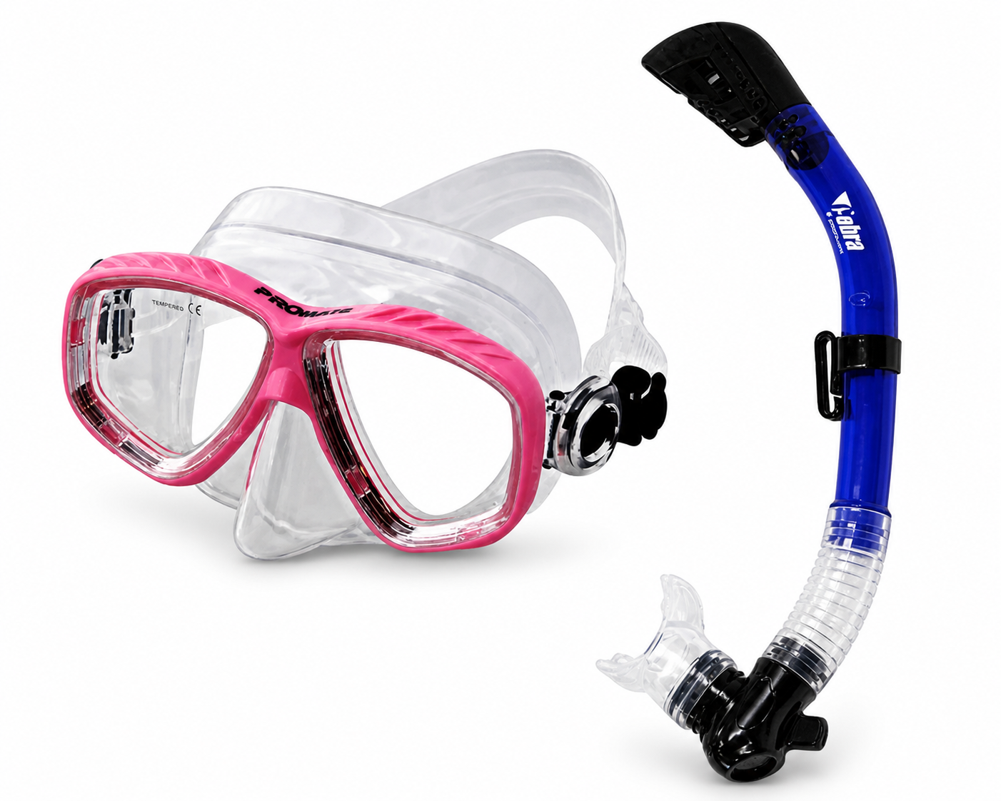 Promate Sea Sender & Cobra Dry Mask & Snorkel Set