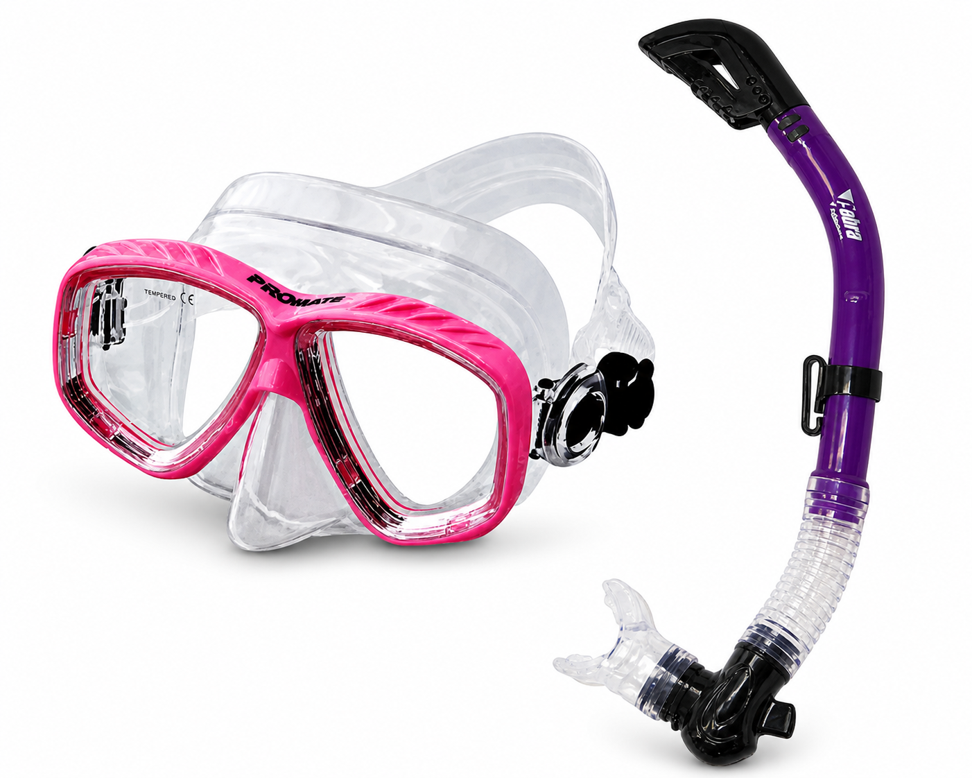Promate Sea Sender & Cobra Dry Mask & Snorkel Set