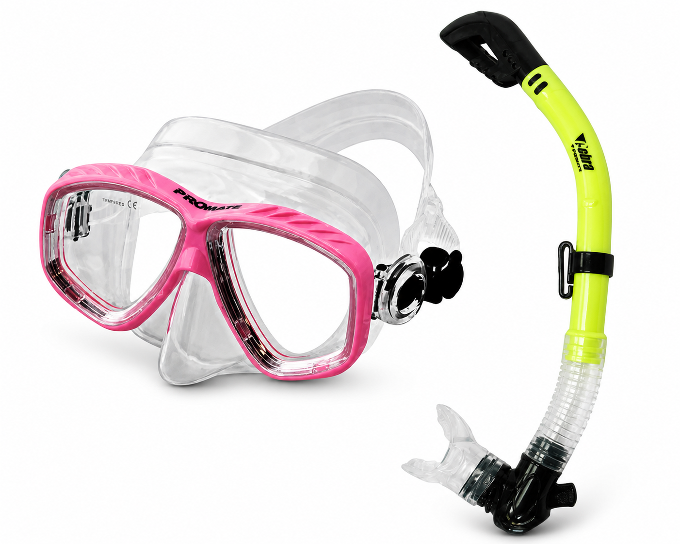 Promate Sea Sender & Cobra Dry Mask & Snorkel Set