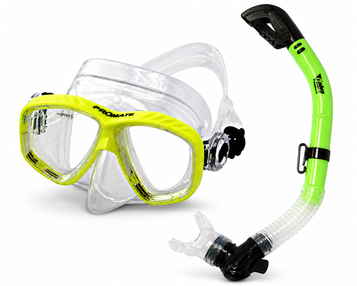 Promate Sea Sender & Cobra Dry Mask & Snorkel Set