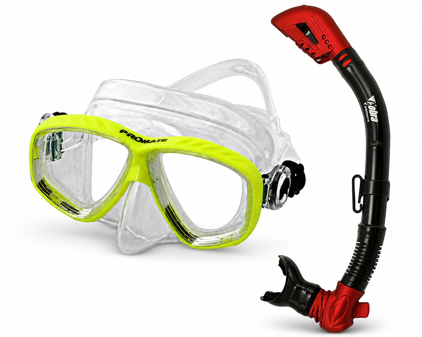 Promate Sea Sender & Cobra Dry Mask & Snorkel Set