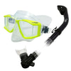 Genesis Panview Mask with Purge and Dry Cobra Snorkel Snorkeling Set